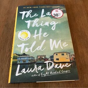 The Last Thing He Told Me By Laura Dave HardCover Netflix Booktok